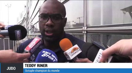Teddy Riner et Clarisse Agbegnenou soutiennent les Bleus