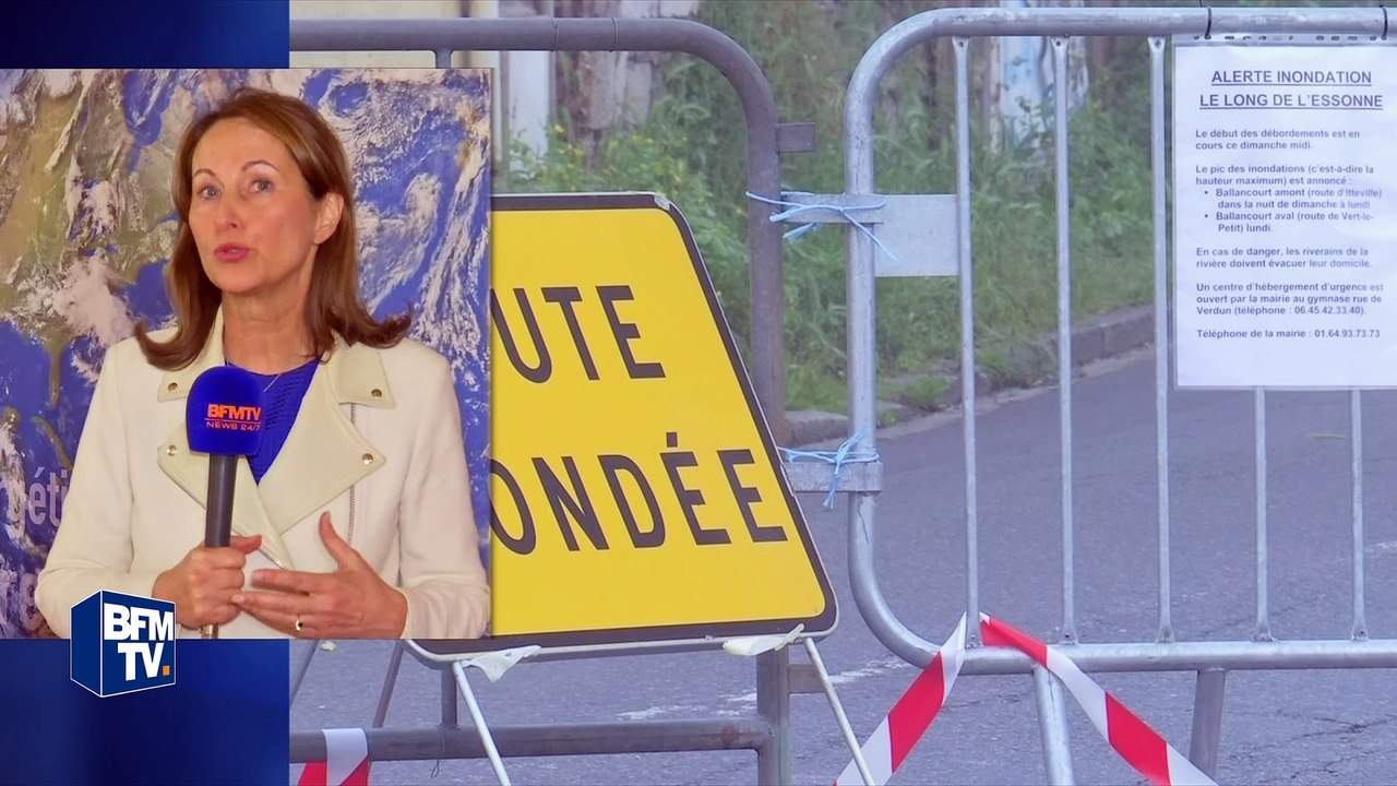 Pour Ségolène Royal, les inondations sont "une leçon d'environnement"