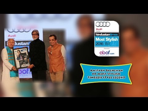 Hindustan Times Most Stylish 2016 Delhi - Amitabh Bachchan HT MOST STYLISH TIMELESS STYLE LEGEND