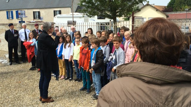 Hommage aux soldats britanniques du 6-Juin