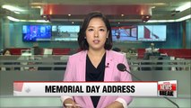 : President Park honors fallen, calls for national unity in Memorial Day address