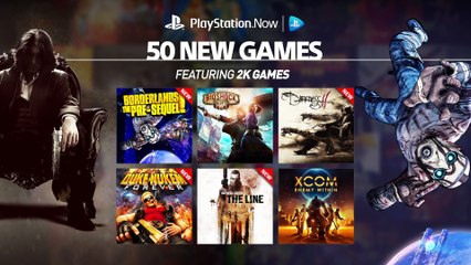 50 New Games on PS Now