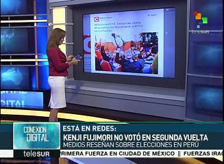 Internet recoge los ecos de la elección presidencial peruana