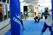 Girl World Lady's Kickboxing and Self Defense at Capoeira Academy Okinawa