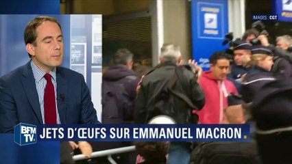 Maire de Montreuil: "Ce n'est jamais très agréable de recevoir des œufs"