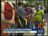 Lasso califica al dinero electrónico como 