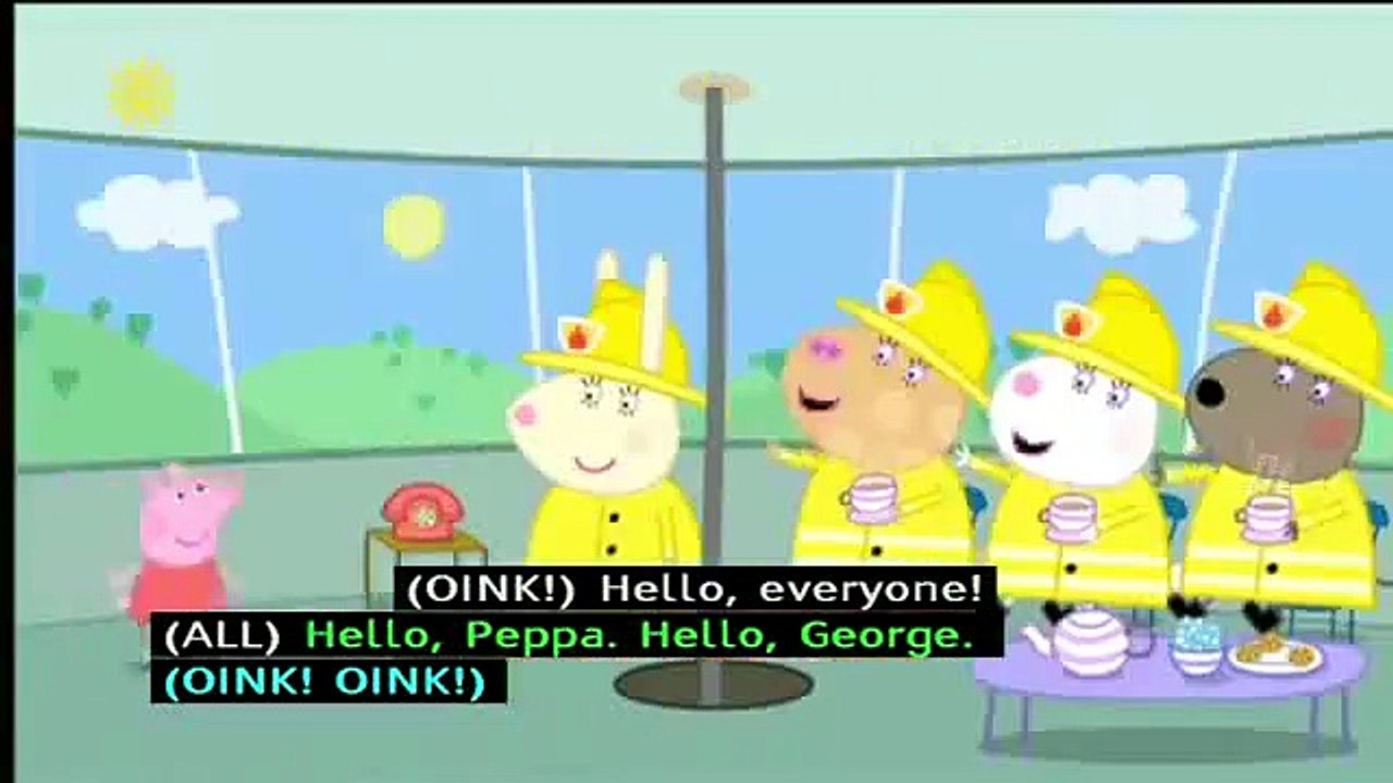 Peppa Pig (Series 3) - The Fire Engine (with subtitles) 6
