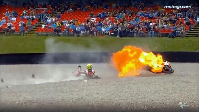 Videos Crash MOTO GP Compilation - Videos Amazing Crash Best Moment
