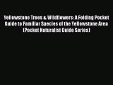 Read Books Yellowstone Trees & Wildflowers: A Folding Pocket Guide to Familiar Species of the