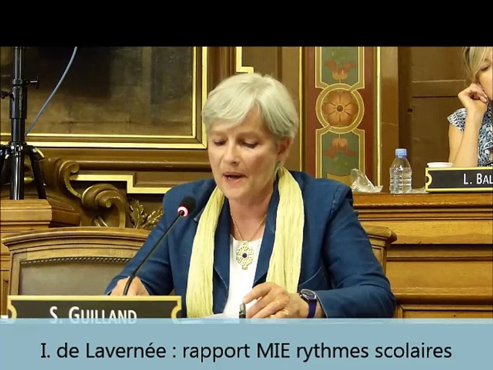 Rapport Mission d'information et d'évaluation Rythmes scolaires