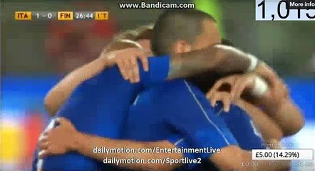 GOAAAL - Italy 2-0 Finland FRIENDLY MATHC