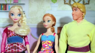 PRANK ELSA 1 Babysitting Play Doh Cake Barbie Disney Frozen Anna Kristoff AllToyCollector