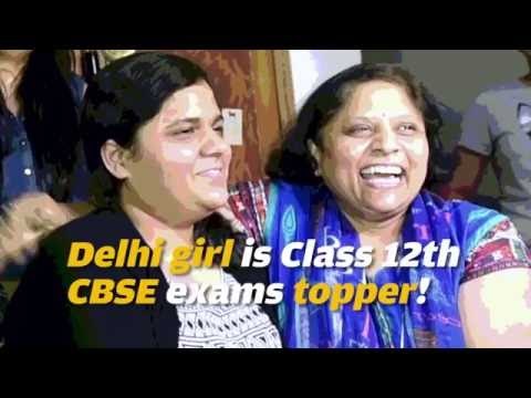Delhi girl Sukriti Gupta is Class 12th CBSE topper