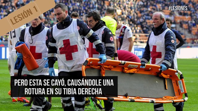 Estas son las 5 lesiones más absurdas del fútbol