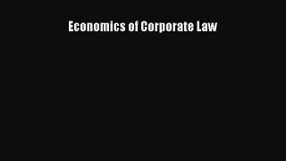 Download Economics of Corporate Law Ebook Free