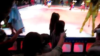 Disney on Ice 100 years of Magic Larissa Shaking hands 10-24-2009