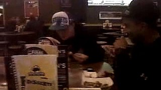 buffalo wild wings blazin' wing challenge. FUNNY