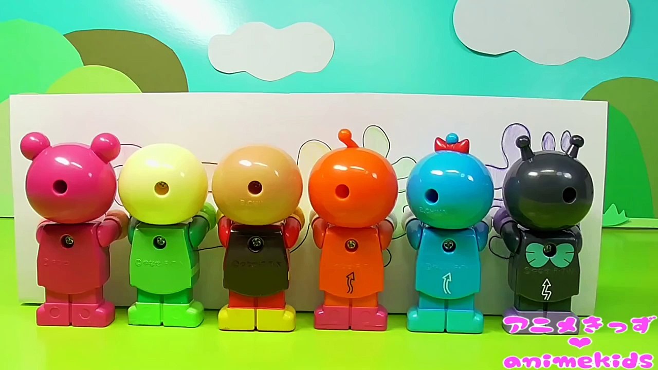 アンパンマン おもちゃ アニメ ゴミはゴミ箱に捨てようね♡ animekids アニメきっず...