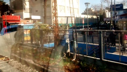 Obras anden descendente estacion Dr. Luis Maria Drago