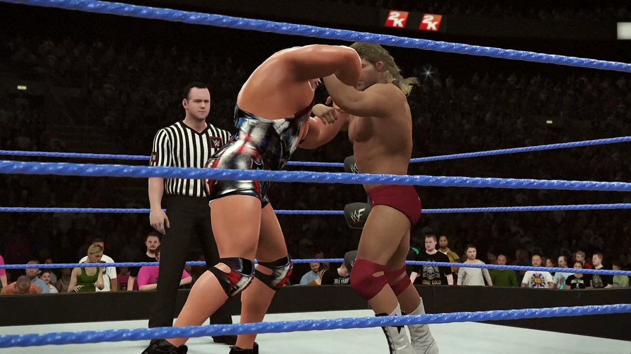 WWE 2K16 kurt angle v brian pillman