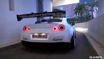 Liberty Walk Nissan GT-R R35 w/ Akrapovic Exhaust - Start up & Revs!