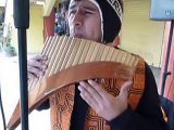 PAN FLUTE 22 PIPES BY PERU TREASURE FROM PERU UNCHAINED MELODY