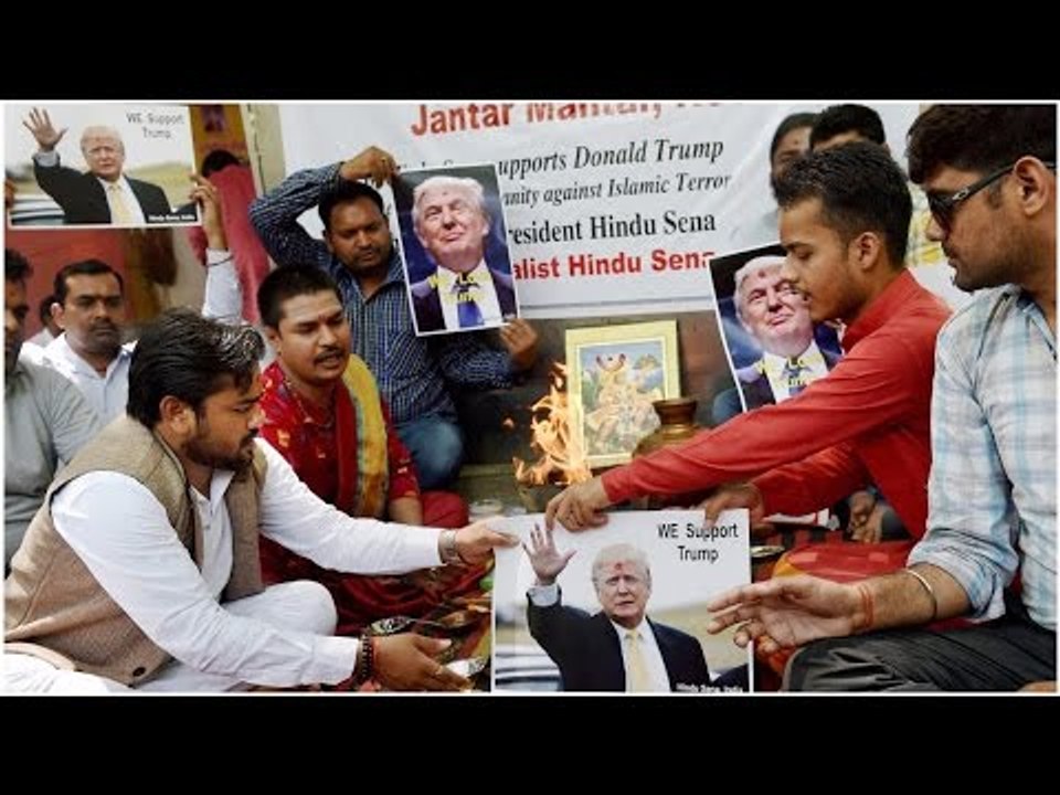Hindu Sena prays for Trump's victory in US elec...