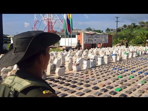 Over eight tonnes of cocaine seized