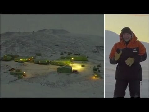 Researchers in Antarctica prepare for life without sun