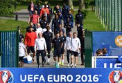 Les Bleus à l'entrainement à Clairefontaine