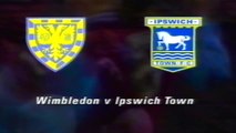 WIMBLEDON FC V IPSWICH TOWN FC - 0-1 - 18TH AUGUST 1992 - SELHURST PARK - LONDON