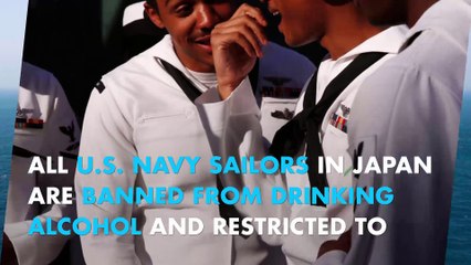 U.S. Navy eliminates all beer drinking in Japan