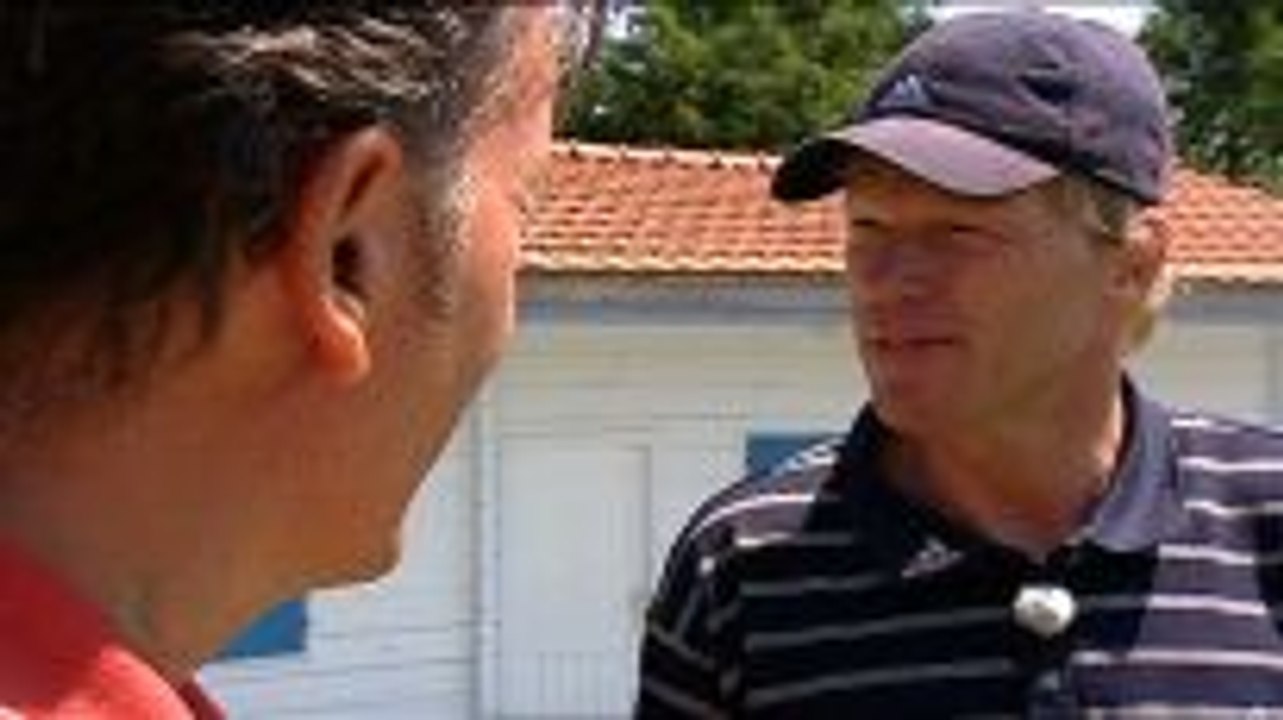 Training: Putten mit Oliver Kahn