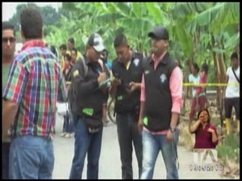 Sacapintas asesinan a una mujer en Pasaje