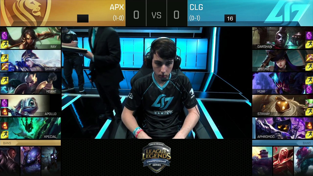 2016 NA LCS Summer - Group Stage - W1D3: Apex G...