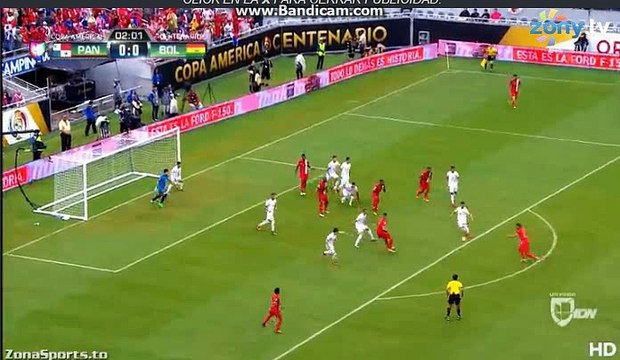 Gabriel Torres shot chance ~ Panama vs Bolivia