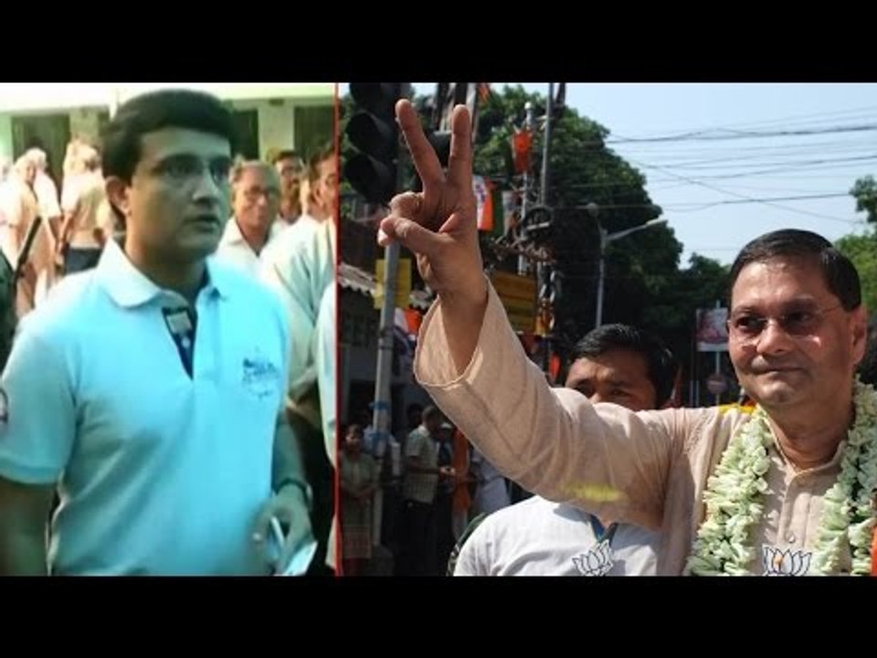 Sourav Ganguly, Chandra Bose cast their votes
