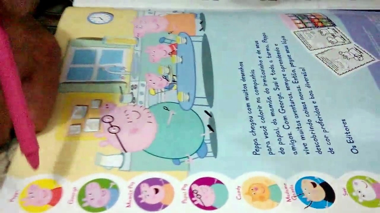 Erick pintando com o Papai