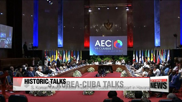 S. Korean FM conveys Seoul's desire to establish diplomatic ties with Cuba