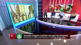 Hofman se emociona com imagens de briga em Brasília e critica: 'No Brasil, torcida organizada é quadrilha'
