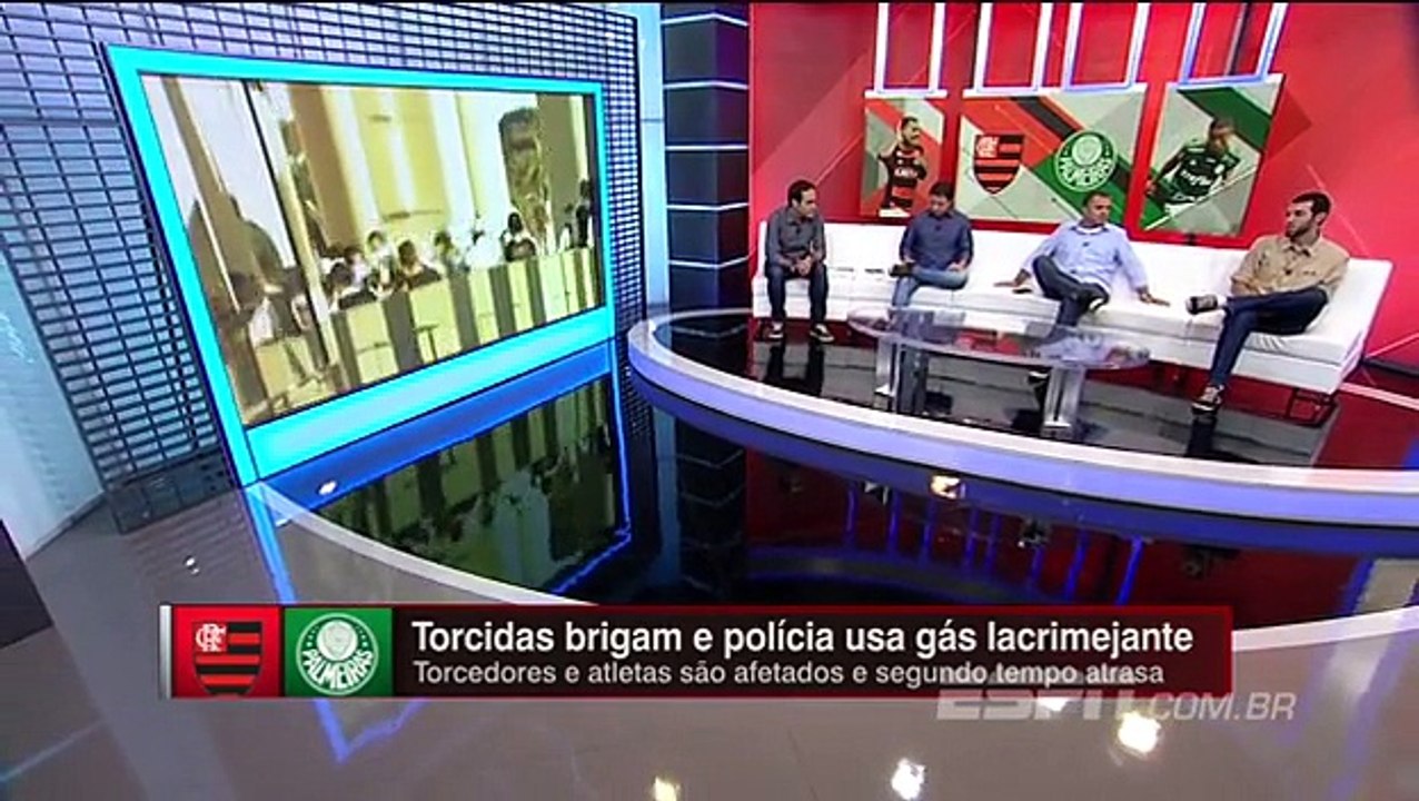 Hofman se emociona com imagens de briga em Brasília e critica: 'No Brasil, torcida organizada é quadrilha'
