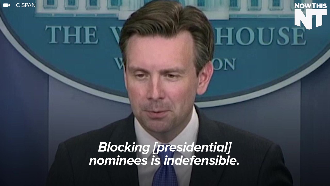 White House Calls Out Senate Republicans For Hypocrisy