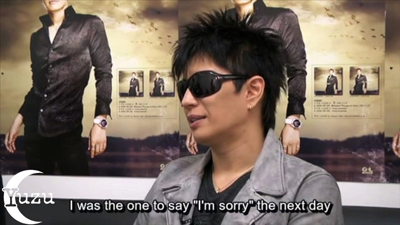 GACKT talks about Kami's death (MALICE MIZER) 2014