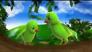TV3 KIDS songs Chitti Chilakamma Parrots 3D Animation Telugu Rhymes for children with lyrics