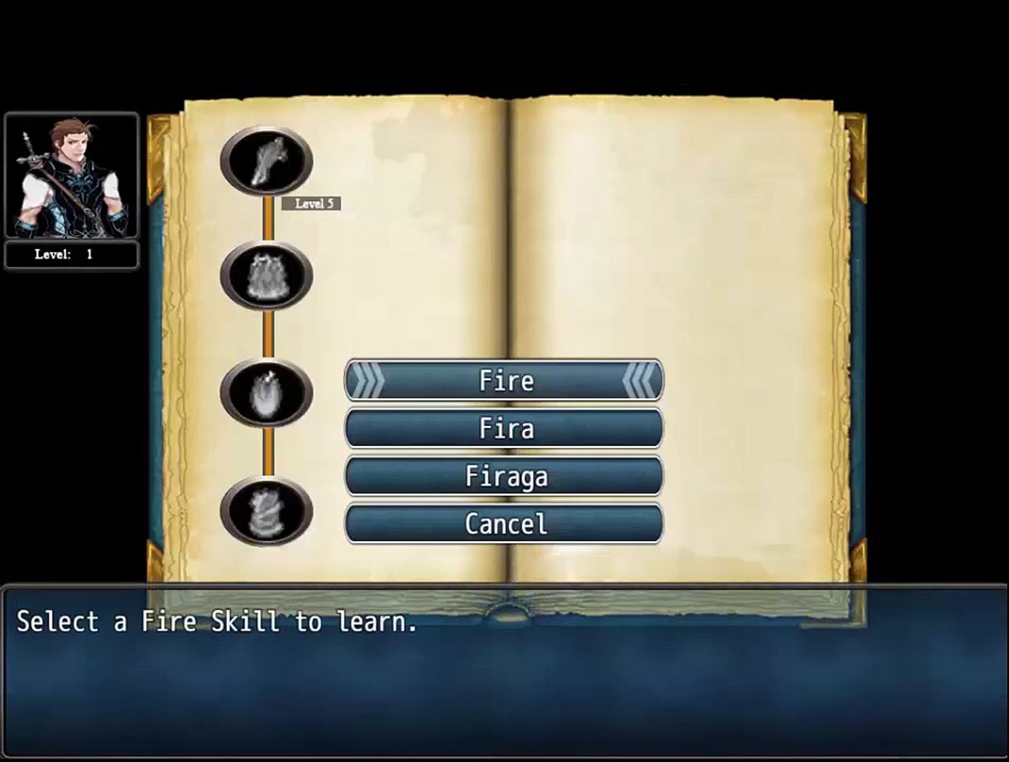 Rpg Maker Mv Skill Book Skill Tree Fate S Inception Video Dailymotion