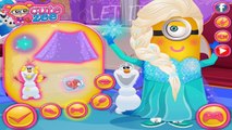Minions Princess Frozen Elsa & Anna Fashion Design Dress Up & Makeover Game for Girls