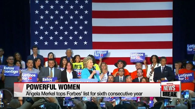 Merkel named most powerful woman, President Park 12th: Forbes