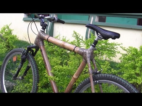 Ever seen a cycle made of bamboo?