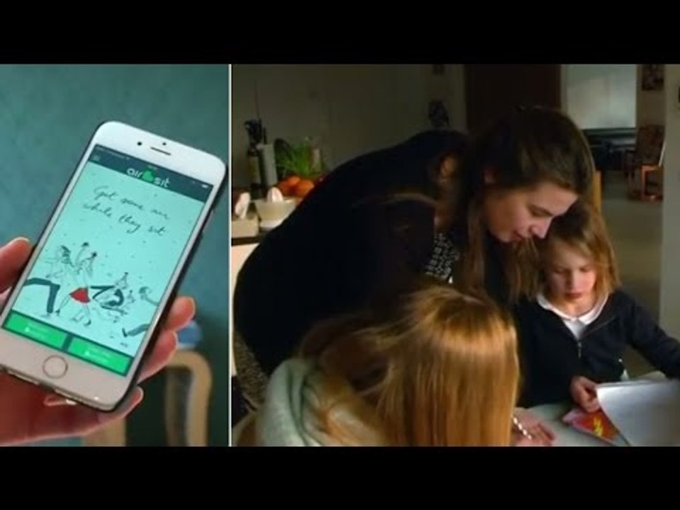 Now, choose babysitters with your smartphone