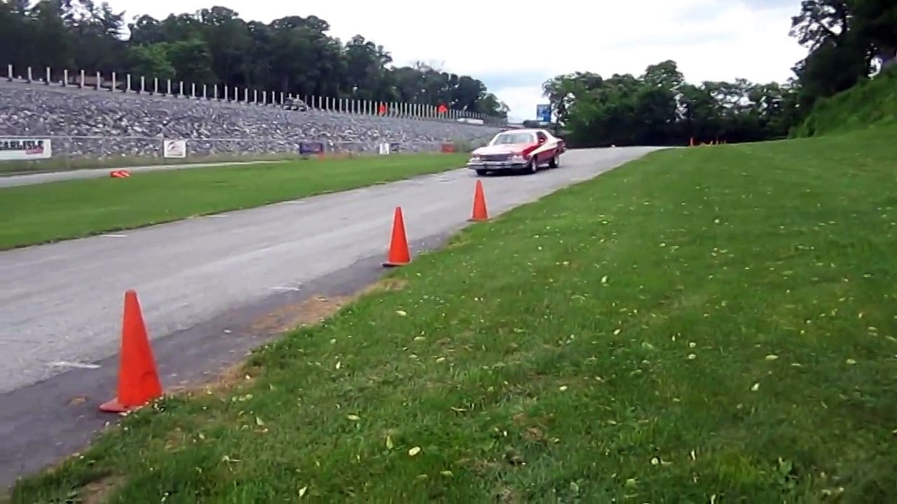 Paul Michael Glaser "Starsky & Hutch" Gran Torino Ride-Along Skid Stop